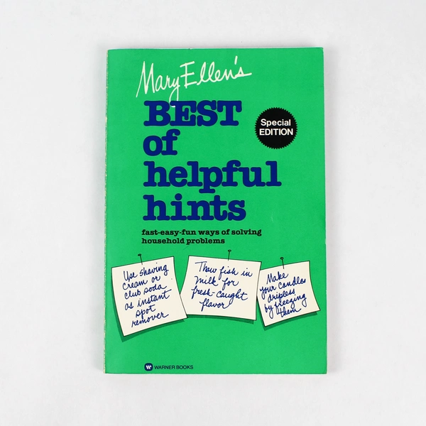 Vintage Mary Ellen's Best of Helpful Hints Special Edition 1980 Paperback 