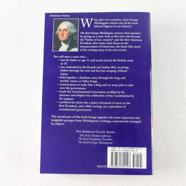 The Real George Washington by Jay A. Parry & Andrew M. Allison 1991 Paperback