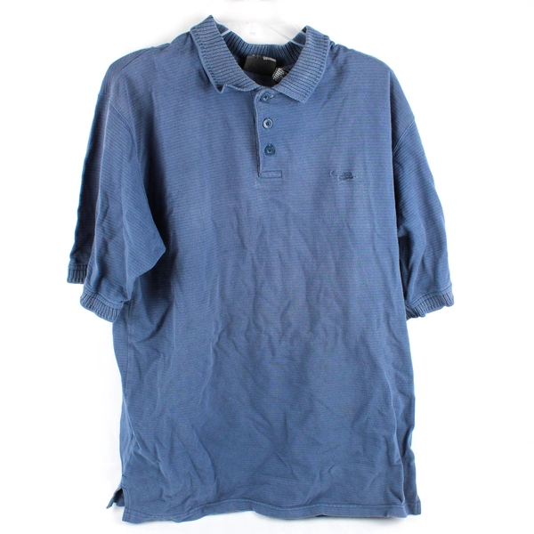 Ocean Pacific Blue Cotton Polo Shirt Men's Size Medium