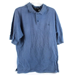 Ocean Pacific Blue Cotton Polo Shirt Men's Size Medium
