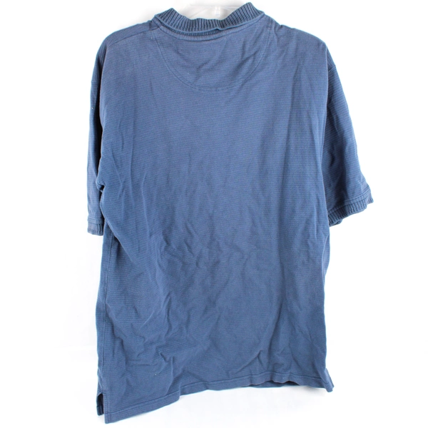 Ocean Pacific Blue Cotton Polo Shirt Men's Size Medium