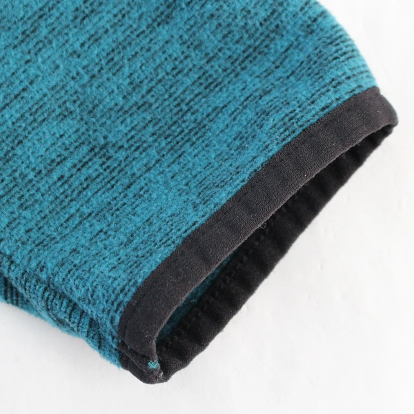 Tek Gear Teal Green Long-Sleeved Fleece Shirt Men's Medium Good Condition