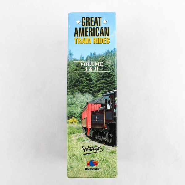 Box Set VHS Tape Great American Train Rides Vol 1 & 2 