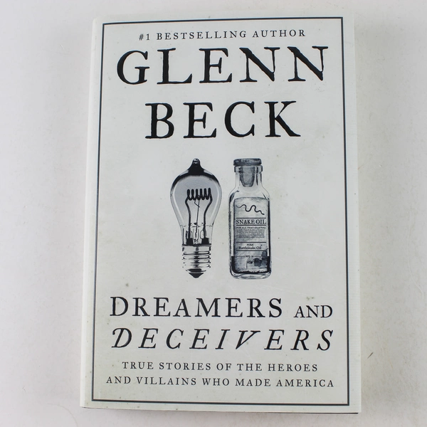 Glenn Beck Dreamers and Deceivers Hardcover Book 2014 Good Condition