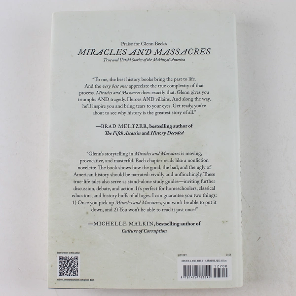 Glenn Beck Dreamers and Deceivers Hardcover Book 2014 Good Condition