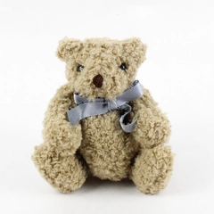 Vintage 1993 Mary Meyer 4.5 Inch Jointed Beige Teddy Bear