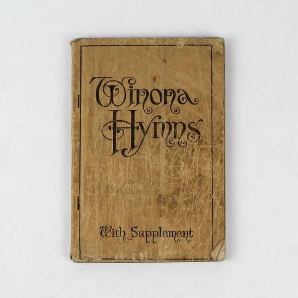 Antique Hymnal Winona Hymns From The Westminster Press 1906 Soft Cover