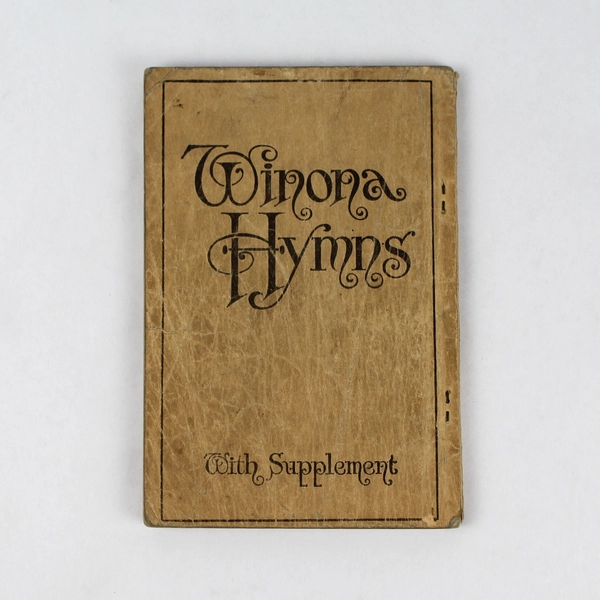 Antique Hymnal Winona Hymns From The Westminster Press 1906 Soft Cover