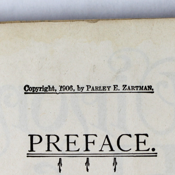 Antique Hymnal Winona Hymns From The Westminster Press 1906 Soft Cover