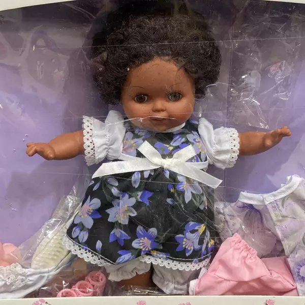 1990 Cititoy Sweet Sally African American Doll Gift Set Original Box