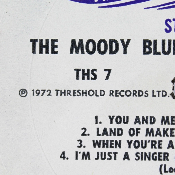 The Moody Blues Seventh Sojourn 1972 Vinyl LP Gatefold Threshold Records