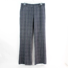 Roz & Ali The Curvy Fit Blue & Green Plaid Dress Pants Women's Size 4