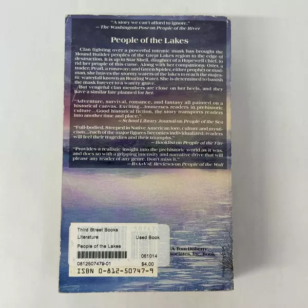 People of the Lakes by W. Michael Gear & Kathleen O'Neal Gear 1994 Paperback