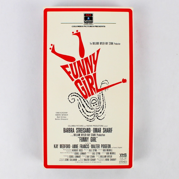 Funny Girl 1985 RCA Columbia Pictures VHS 1968 Musical Comedy Film