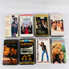 Lot of Romance Comedy Drama Films on VHS Sabrina A Beautiful Mind Love Story