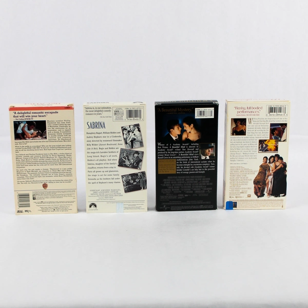 Lot of Romance Comedy Drama Films on VHS Sabrina A Beautiful Mind Love Story