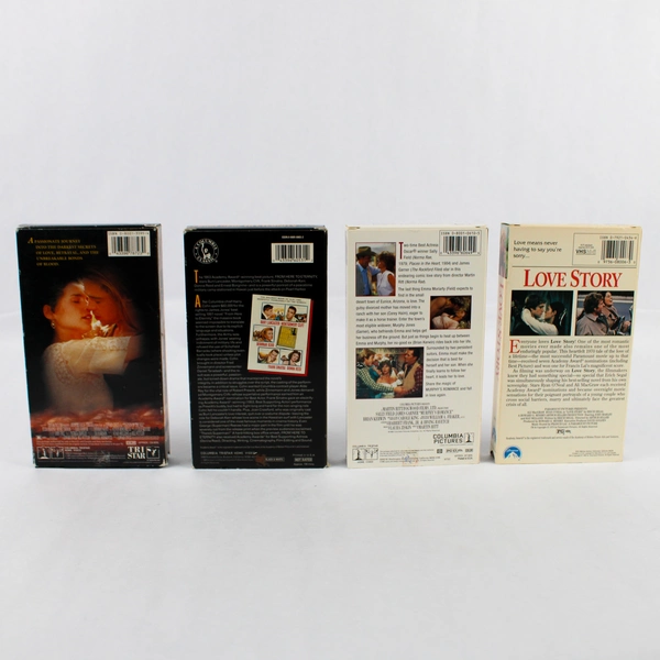 Lot of Romance Comedy Drama Films on VHS Sabrina A Beautiful Mind Love Story