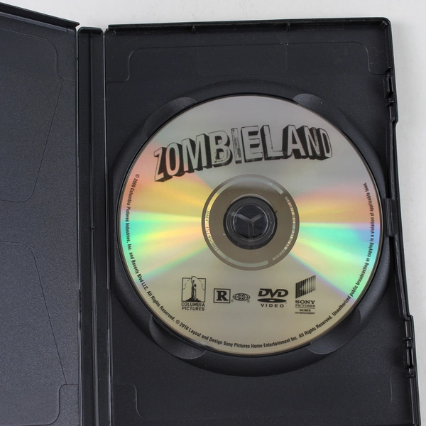 Zombieland 2009 DVD Columbia Pictures - Good Condition, Untested
