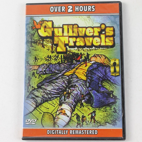 Gulliver's Travels & Other Cartoon Treasures DVD - Good Condition, Untested