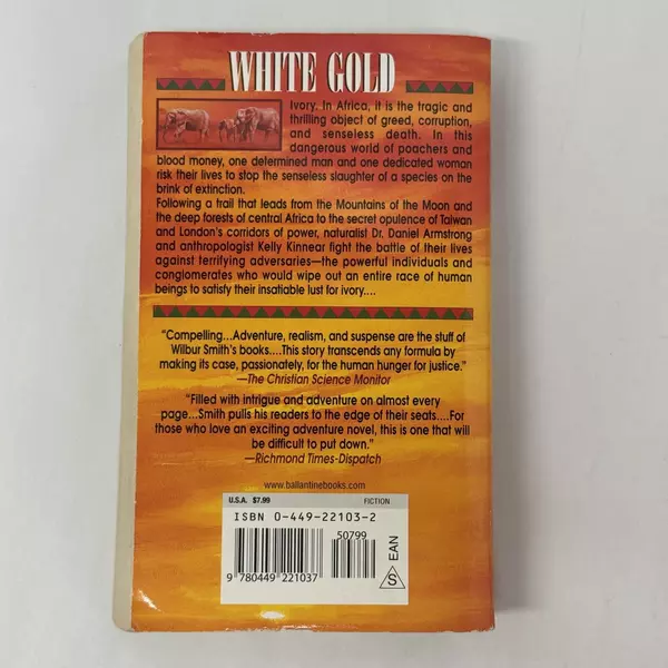 Elephant Song: A Novel by Wilbur Smith 1995 Mass Market