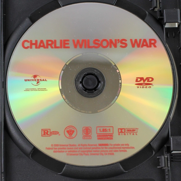 Charlie Wilson's War DVD 2007 Tom Hanks Julia Roberts Pre-Owned - Good Condition