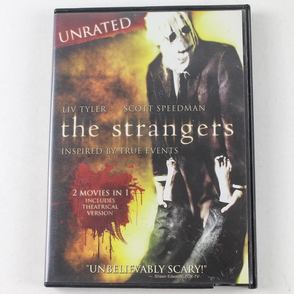 The Strangers DVD 2008 Unrated Horror Thriller Liv Tyler - Untested, As Is