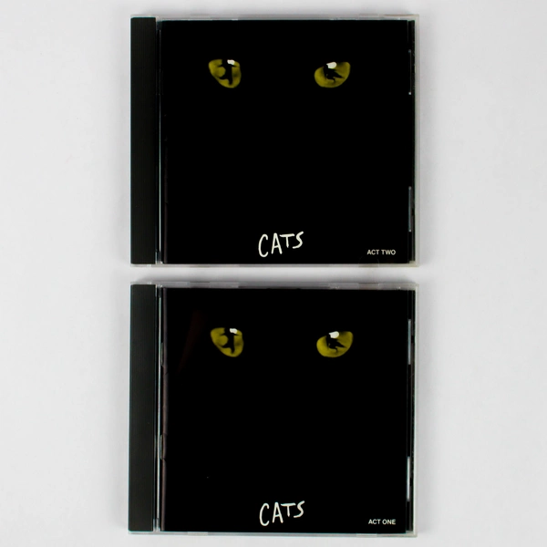 Cats Act One & Two The Original Broadway Cast Recording 2 CD Collection 1983