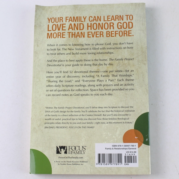 The Family Project Devotional by Ray Seldomridge 2014 Paperback, Good Condition