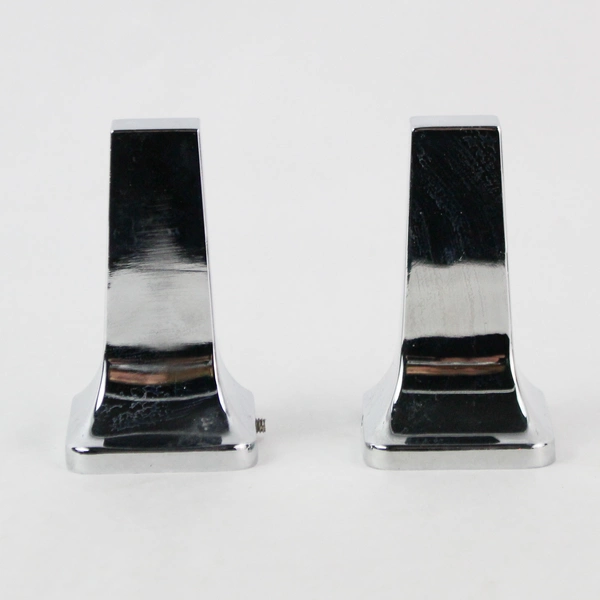 Silver-Tone Toilet Paper Holder Set Plastic Tube Bathroom Decor Hardware