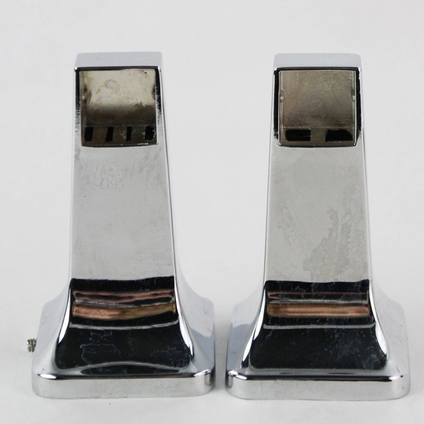 Silver-Tone Toilet Paper Holder Set Plastic Tube Bathroom Decor Hardware