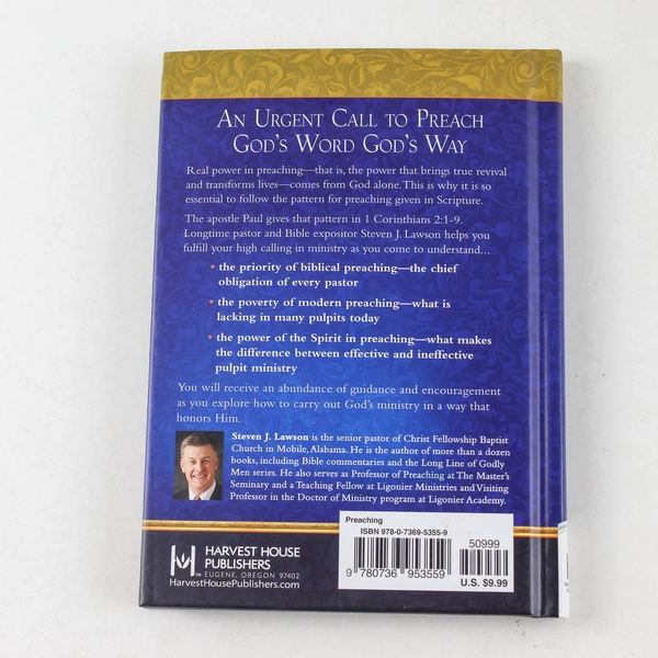 The Kind of Preaching God Blesses by Steven J. Lawson 2013 Hardcover