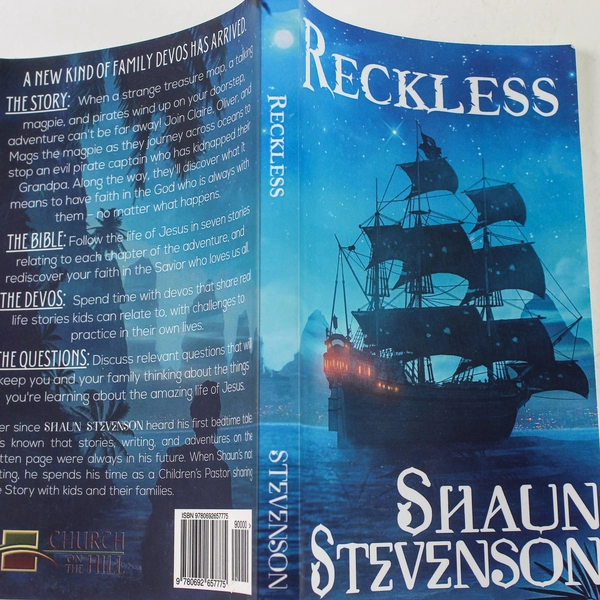 Reckless by Shaun Stevenson 2016 Paperback - Good Condition, Adventure Book