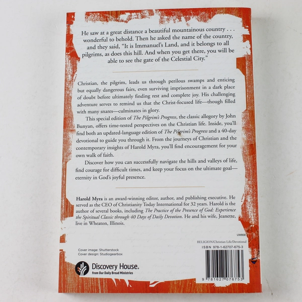 Pilgrim's Progress by John Bunyan & Harold Myra 2018 Paperback - Good Condition