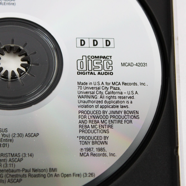 Reba McEntire Merry Christmas To You 1987 Holiday CD MCA Records