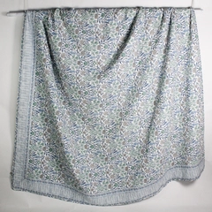 Sigrid Olsen Home Beach Themed Queen Blanket 92" x 104" DIY Fabric Flawed