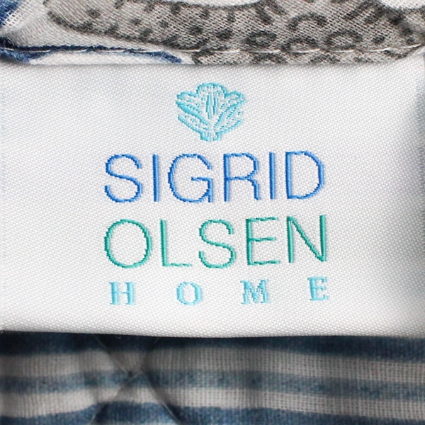 Sigrid Olsen Home Beach Themed Queen Blanket 92" x 104" DIY Fabric Flawed