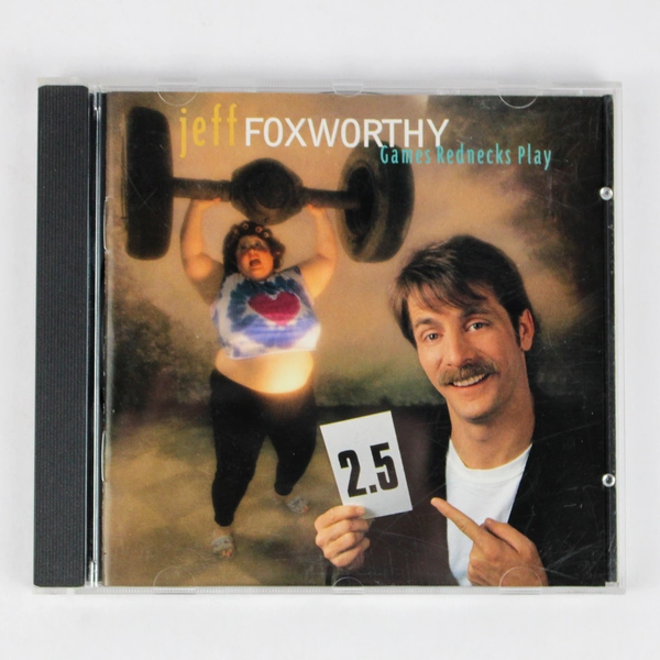 Jeff Foxworthy Games Rednecks Play Comedy CD 1995 Warner Bros