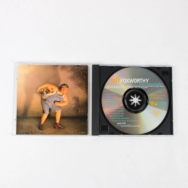 Jeff Foxworthy Games Rednecks Play Comedy CD 1995 Warner Bros