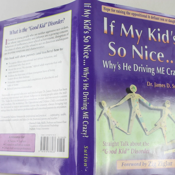If My Kid's So Nice Why's He Driving Me Crazy? 1997 Hardcover Book