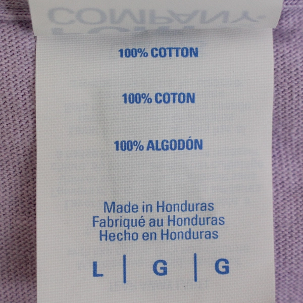 Port & Company Lavender Purple Inspirational Cotton T-Shirt Adult Size Large