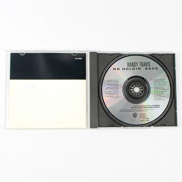 Randy Travis No Holdin' Back 1989 Warner Bros