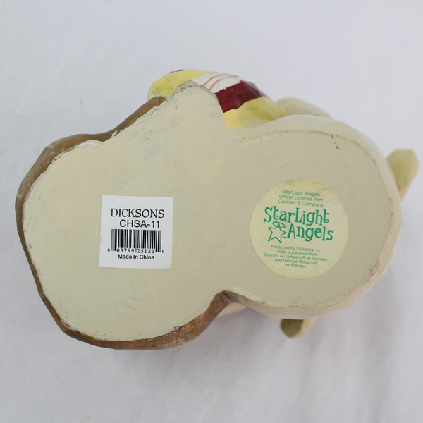 Dicksons Starlight Angels Snowman Seasonal Christmas Candle Holder