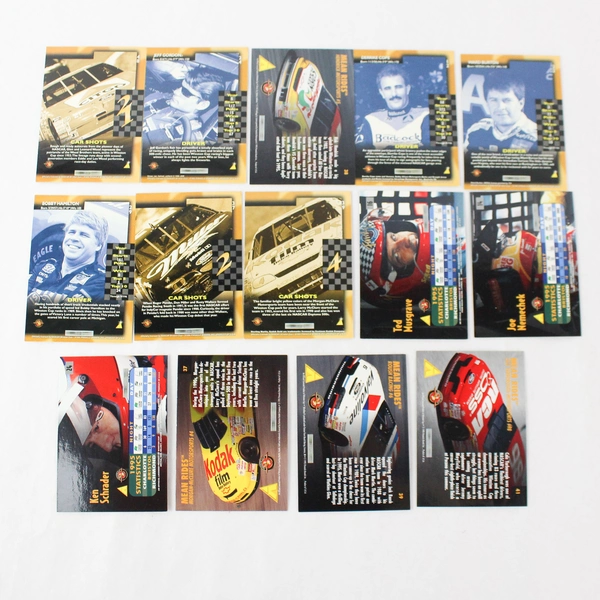 Lot of 14 Pinnacle Zenith Racing Cards 1995-1996