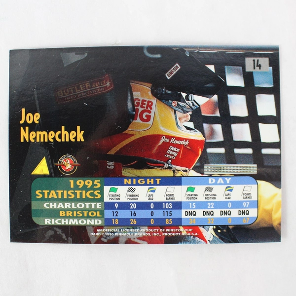 Lot of 14 Pinnacle Zenith Racing Cards 1995-1996