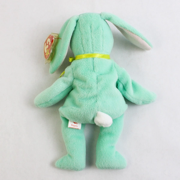 TY Beanie Baby Green Hippity Bunny Original Tag 1996 Style 4119