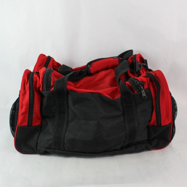 Leed's Gunderson Red Promotional Duffle Bag - Travel Luggage, Good Condition