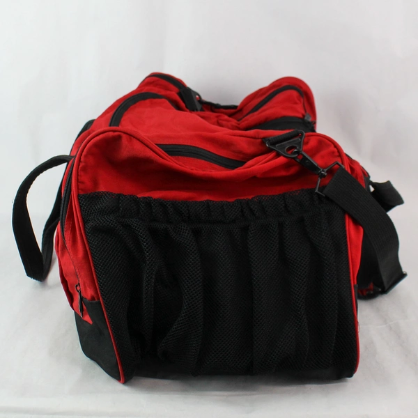 Leed's Gunderson Red Promotional Duffle Bag - Travel Luggage, Good Condition