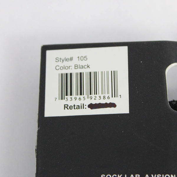 SOCK LAB Footed Tights One Pair Black Cut Out Diamonds Size M/L Style 105 NWT