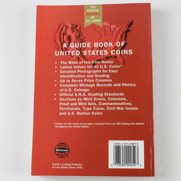 A Guide Book of United States Coins 48th Ed. R.S. Yeoman 1992 - Good Condition