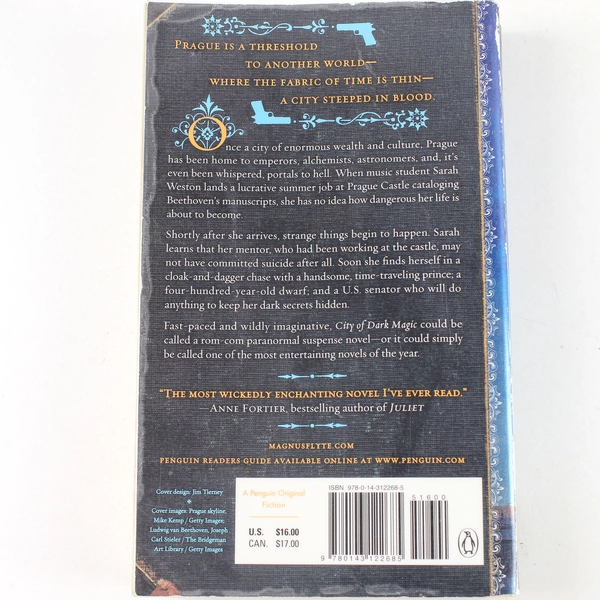 City of Dark Magic by Magnus Flyte 2012 Paperback - Urban Fantasy Novel